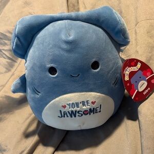 Squishmallows Blue Shark Plush